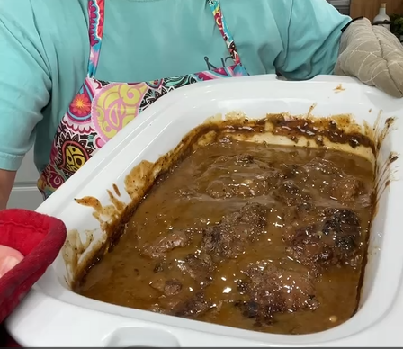 hamburger steak and gravy