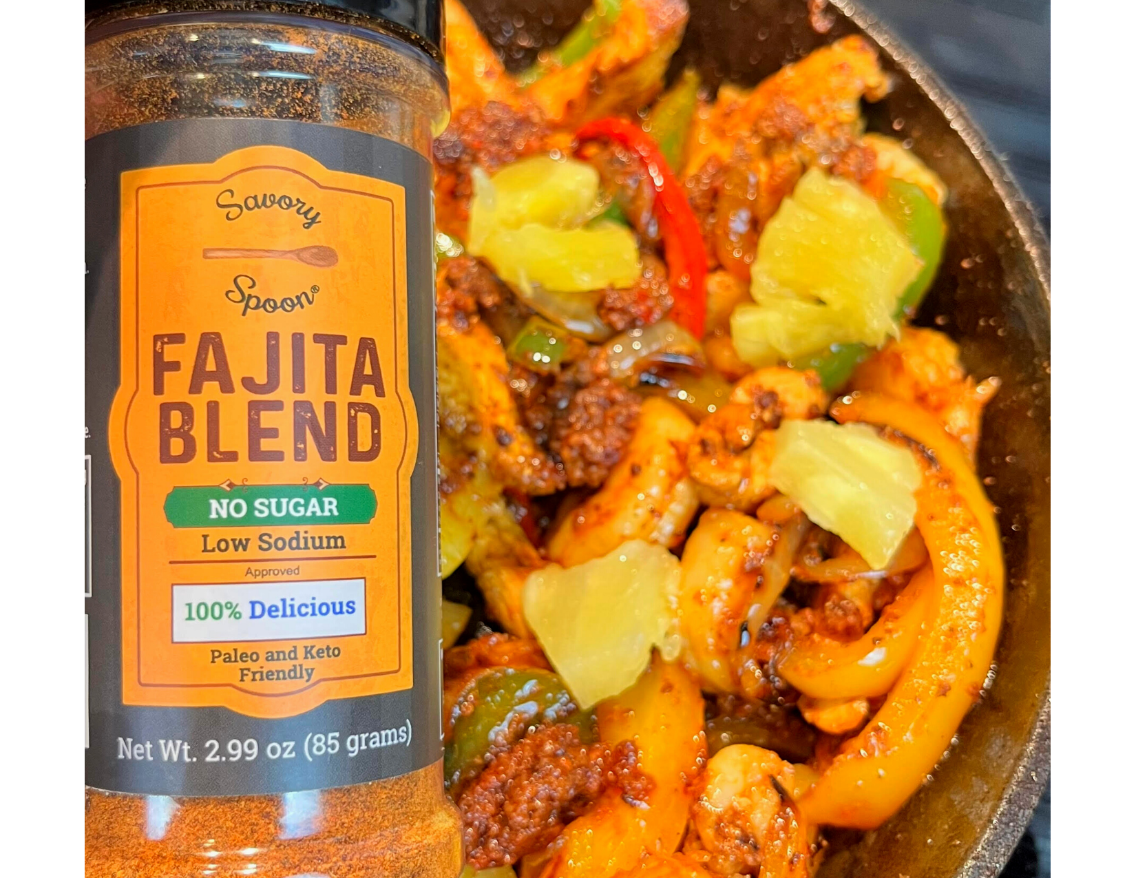 Shrimp, Chorizo & Pineapple ACP