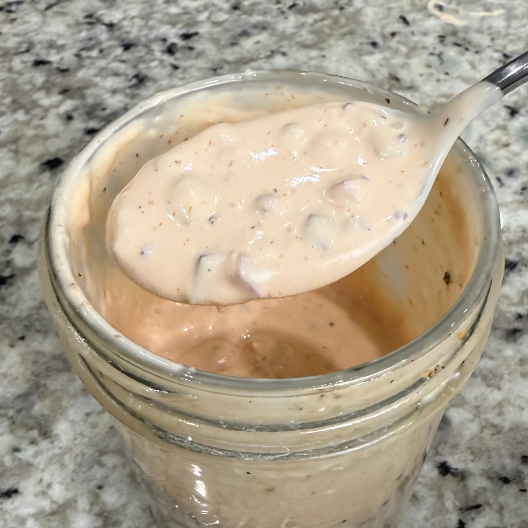 thousand island dressing with sour cream Homemade Thousand Island Dressing Recipe
