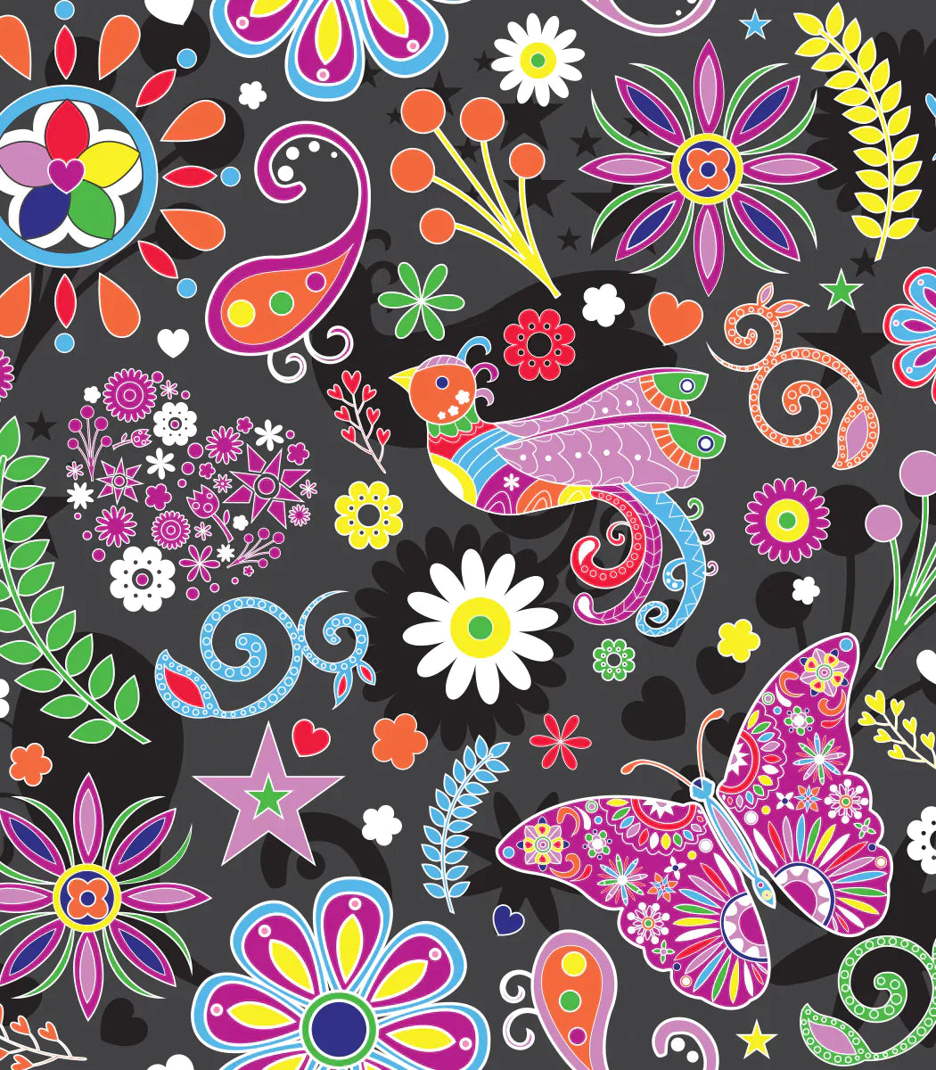 Pop Floral Chef Apron Sugared Spoon