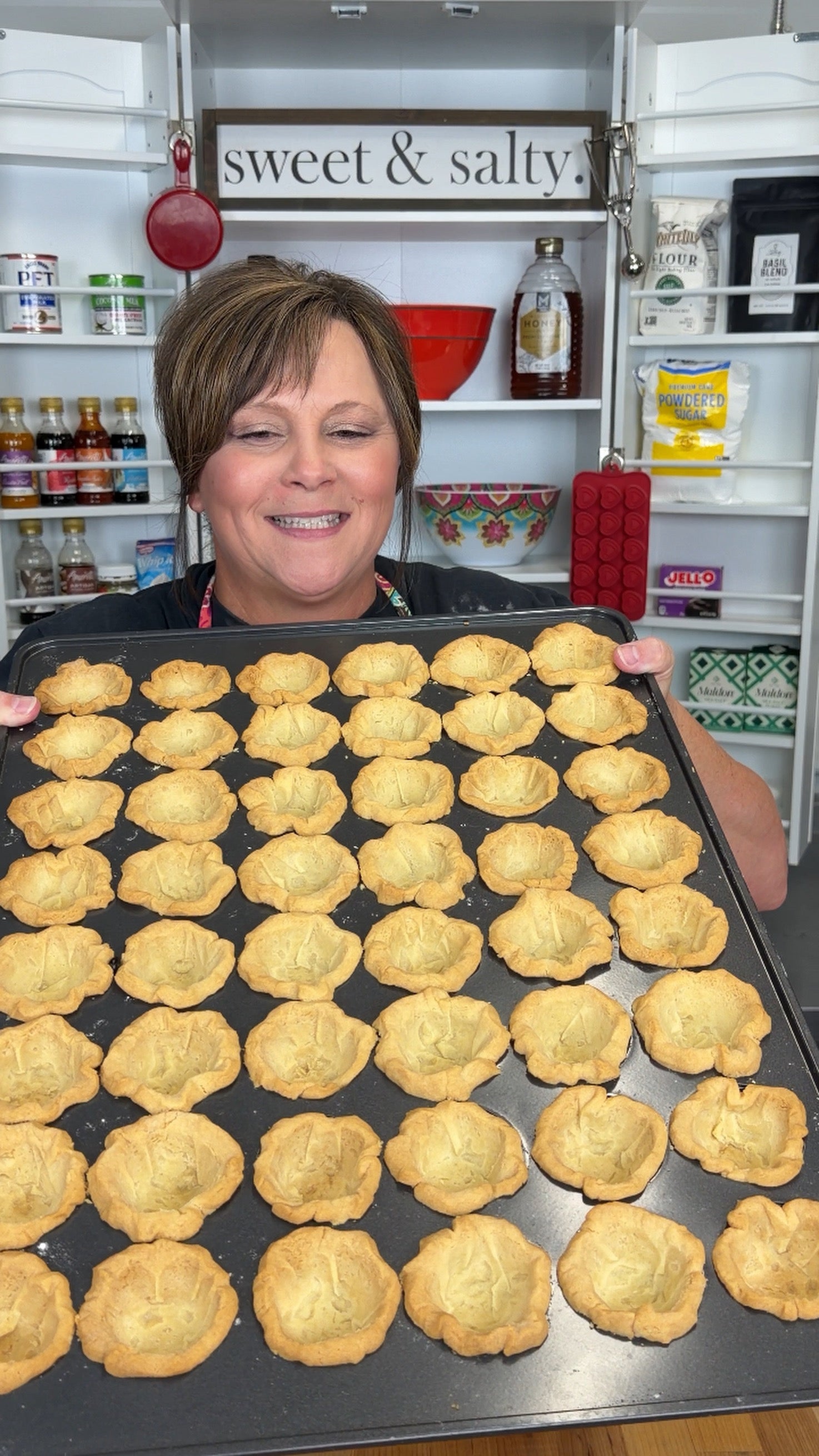 Mini Tart Shells in a pan
