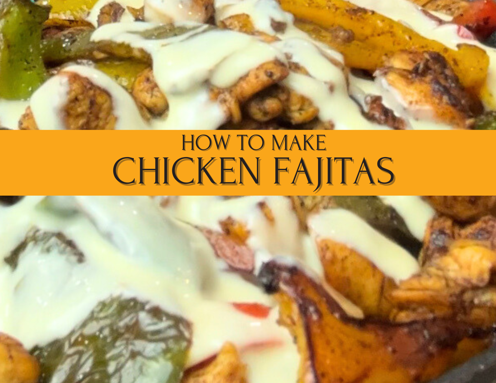 chicken fajitas made in skillet 