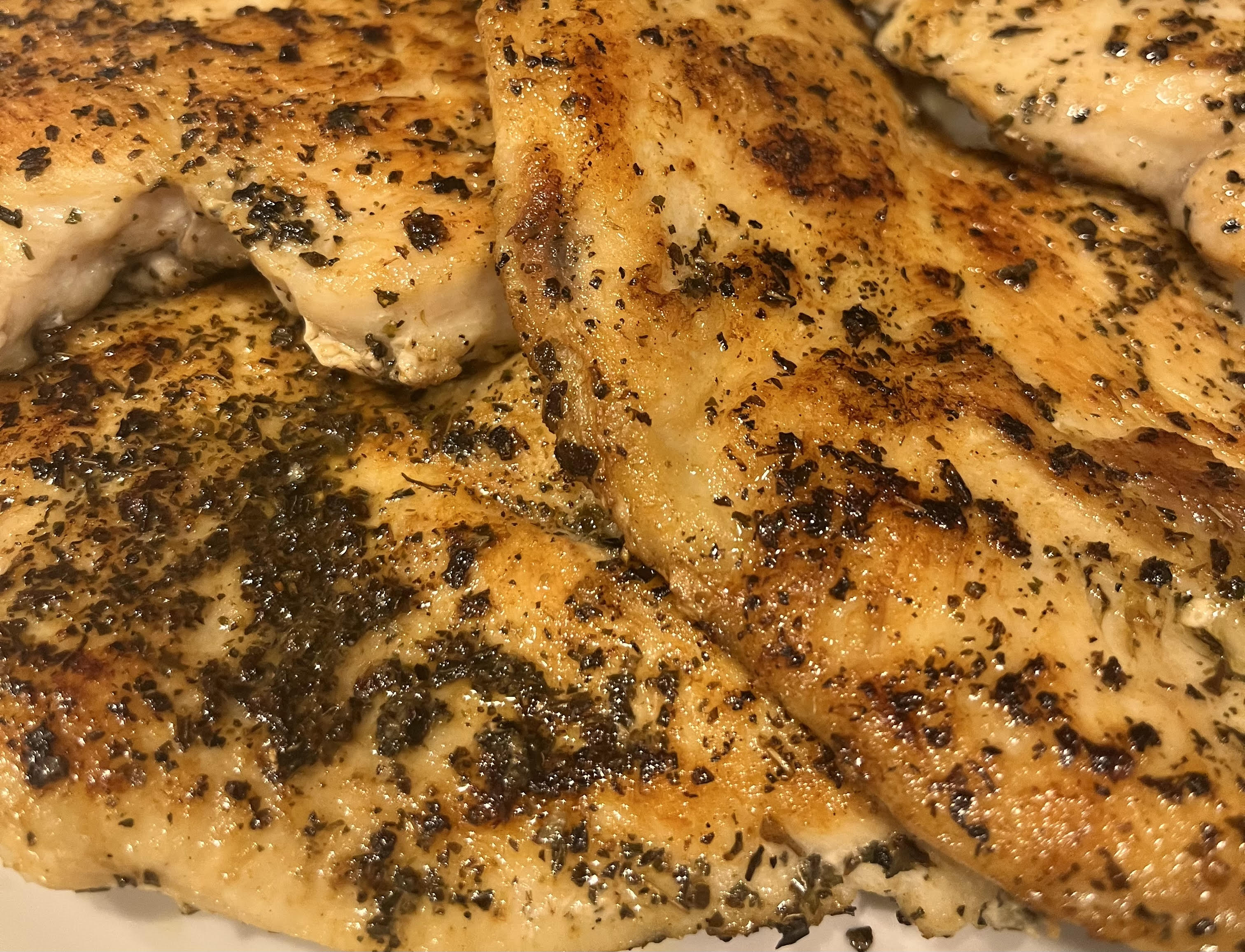 Seared Basil Chicken
