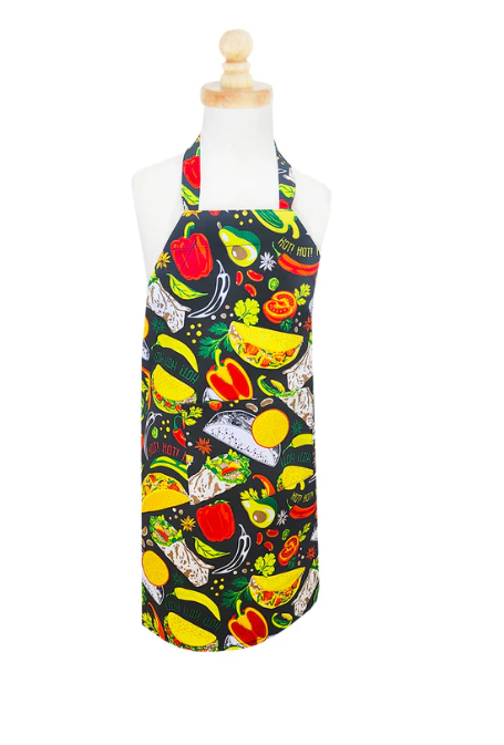 Chili Peppers and Tacos Child Apron