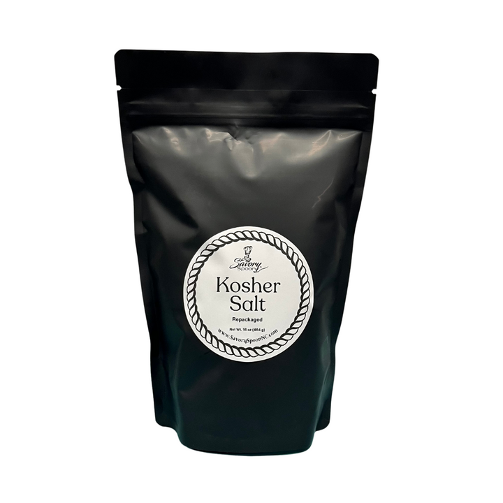 Kosher Salt Repackaged 1 Pound Bag Sugared Spoon