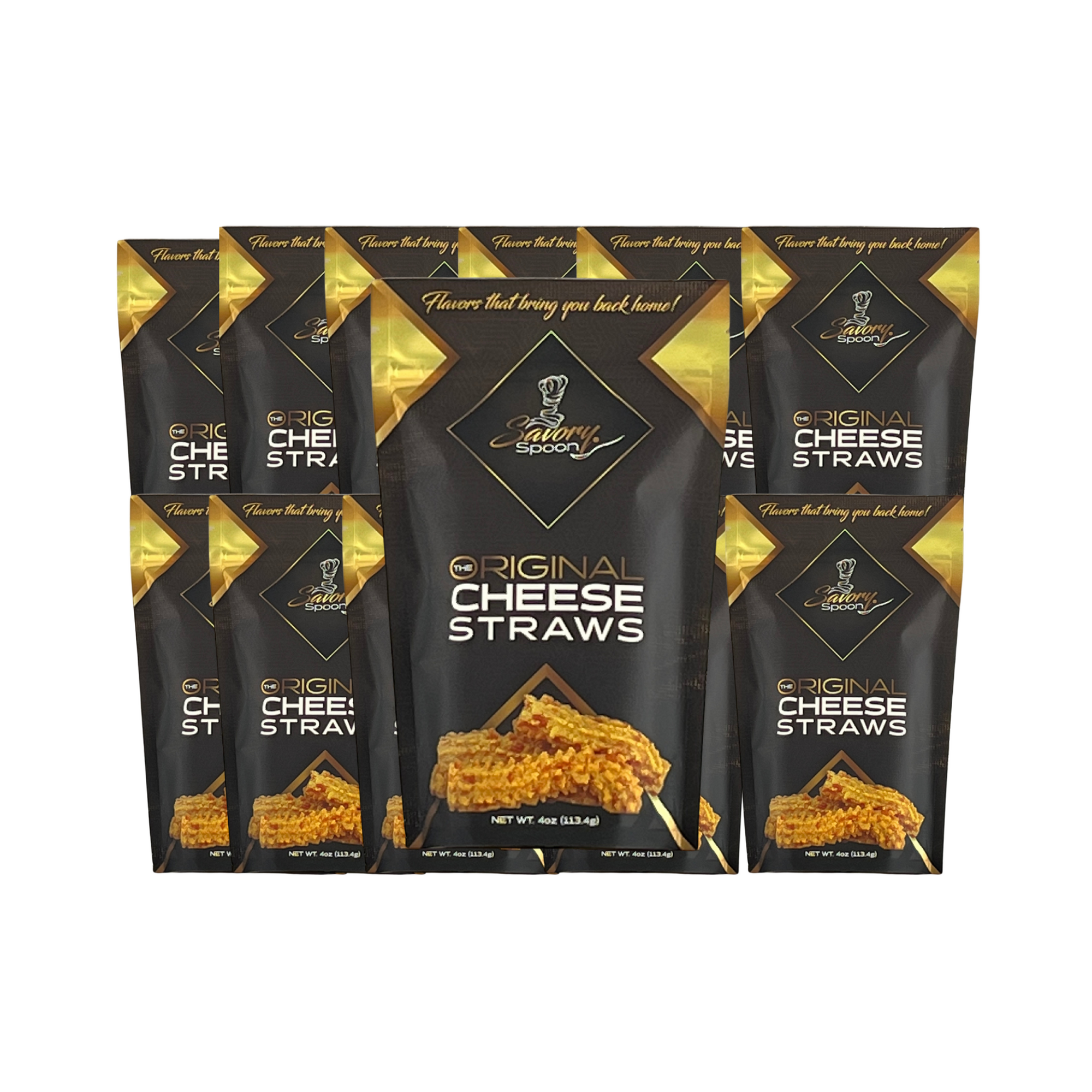 Original Cheese Straw- 12 Bags + Free Shipping