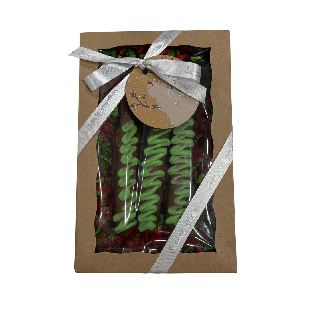 Chocolate Dipped Pretzel Gift Box-5 pack