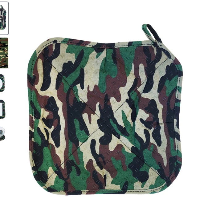 Camo Silli Plate Cozy