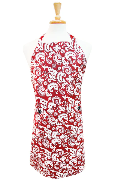 Mod Red Chef Apron